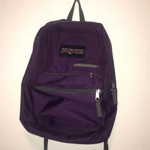 Purple Jansport Backpack 🎒